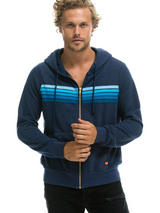 5 Stripe Hoodie Navy/ Blue