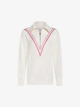Savannah Knit White/Cashmere Rose