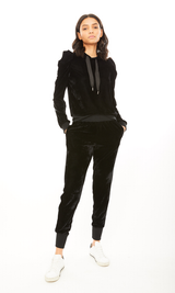Lenny Velour Hoodie