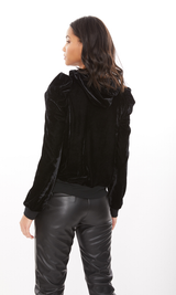 Lenny Velour Hoodie