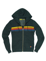 5 Stripe Hoodie Charcoal
