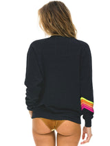 Bolt Stitch Neon Crew Neck Sweatshirt
