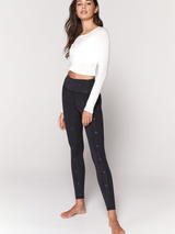 Black Heart Legging High Waist