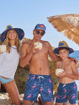 Mens Swim Shorts Flamingo