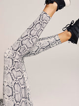 Century Legging Ivory Cobra
