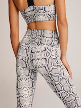 Century Legging Ivory Cobra