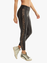 Dynamic Duo Leopard Stripe Legging