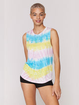Highlighter Tie Dye Tank