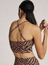 Irena Bra Clay Zebra
