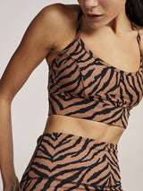 Irena Bra Clay Zebra