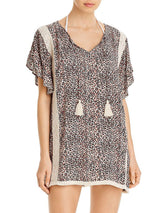 Leopard Tunic Coverup
