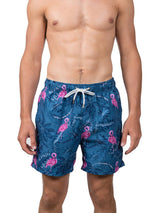 Mens Swim Shorts Flamingo