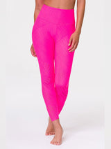 Neon Pink Selenite High Rise Legging