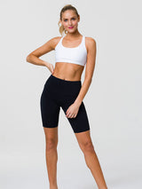 High Rise Bike Short Black