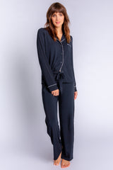 Black Modal PJ Set