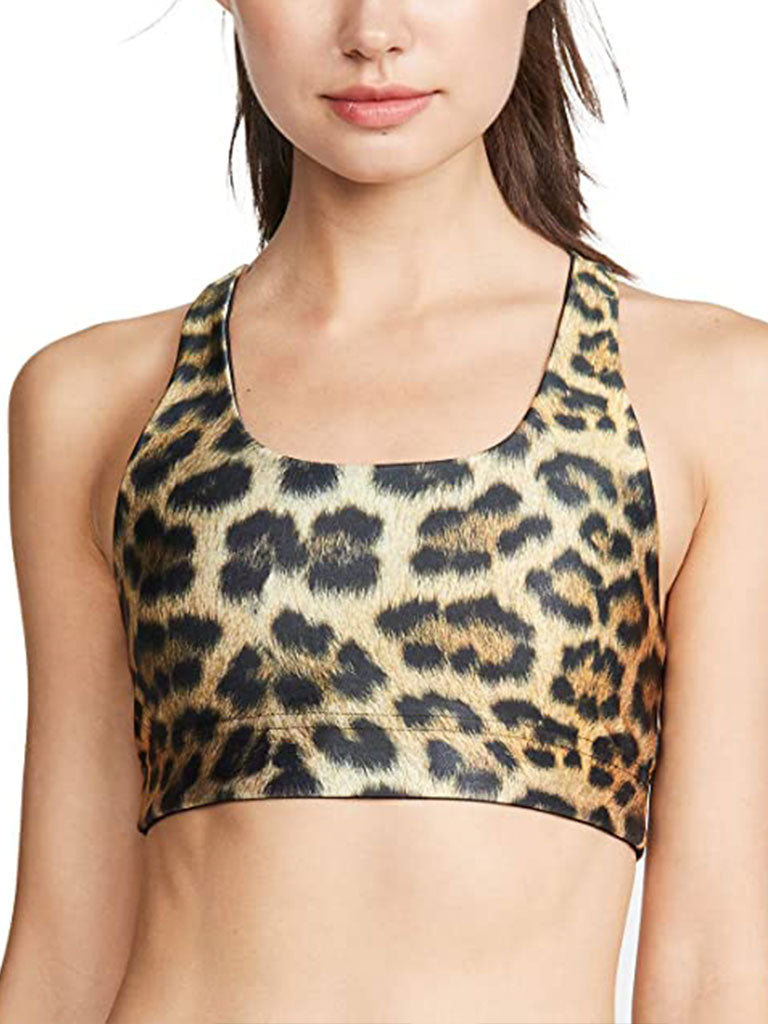 Sports bra with leopard print LEOLEGSPO – Kiabi Arabie