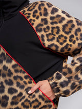 Leopard Goals Windbreaker