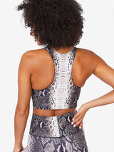Wild Python Reversible Bra