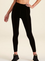Velvet Legging Black