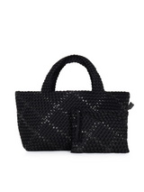 Bobbi Woven Tote Black