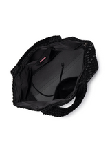 Bobbi Woven Tote Black