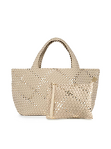 Bobbi Woven Tote Buff