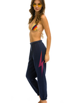 Bolt Fade Sweatpants Navy