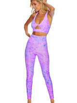Ayla Legging Crystal Tie Dye