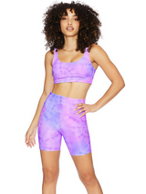 Leah Top Crystal Tie Dye
