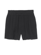 Leighton Cotton Gauze Short Black