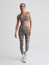 Let's Go High Rise Legging Taupe