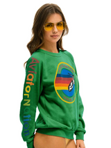 Logo Crew Sweatshirt Kelly Green