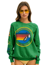 Logo Crew Sweatshirt Kelly Green