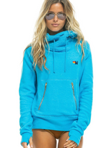 Ninja Hoodie Neon Blue