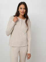 Perry Waffle Longsleeve Oatmeal