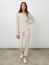Perry Waffle Longsleeve Oatmeal