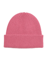 Merino Wool Beanie Raspberry Pink