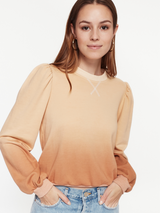 Roberta Sweatshirt Tawny Dip Dye
