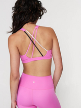 Eco Jersey Sports Bra Pink