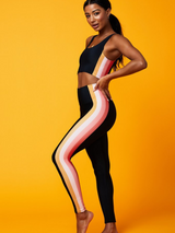 Tessa Top Coral Stripe
