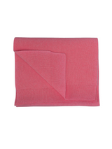 Merino Wool Scarf Raspberry Pink