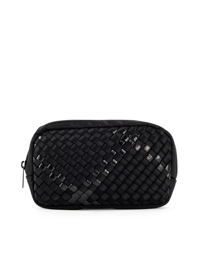 Ally Woven Cosmetic Case