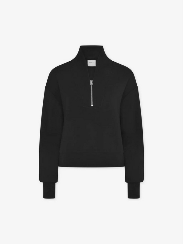 Davidson Half Zip Sweatshirt Black