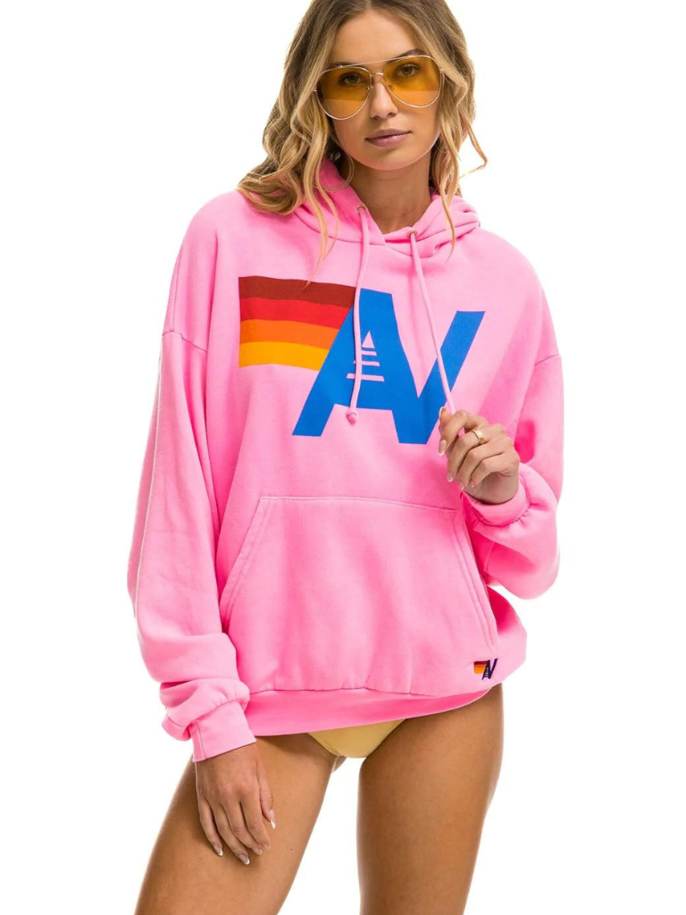 Pink on sale neon hoodie