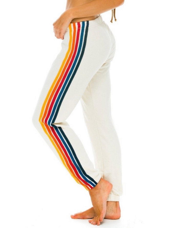 Sweatpants white stripe discount