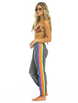 Neon 5 Stripe Sweatpants