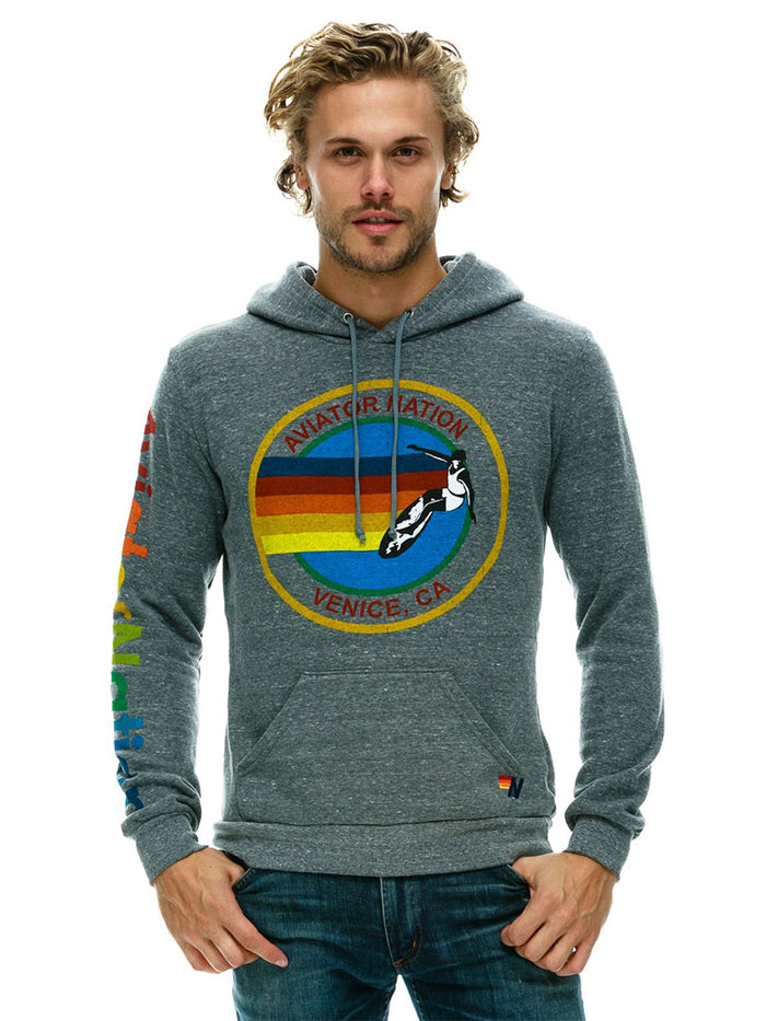 Logo Hoodie Heather Grey – SWEAT CHIC