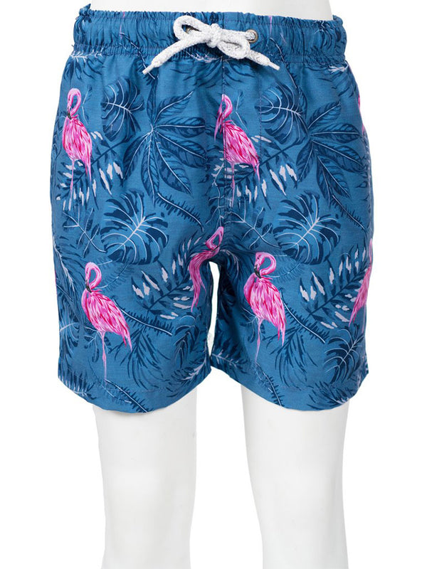 Boys Swim Shorts Flamingo