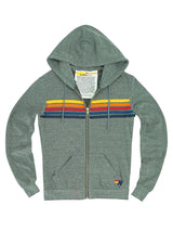 Grey/Rainbow 5 Stripe Sweatshirt