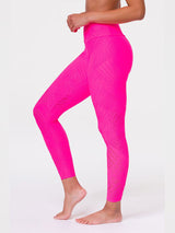 Neon Pink Selenite High Rise Legging